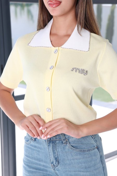 بلوز صوف MIU MIU